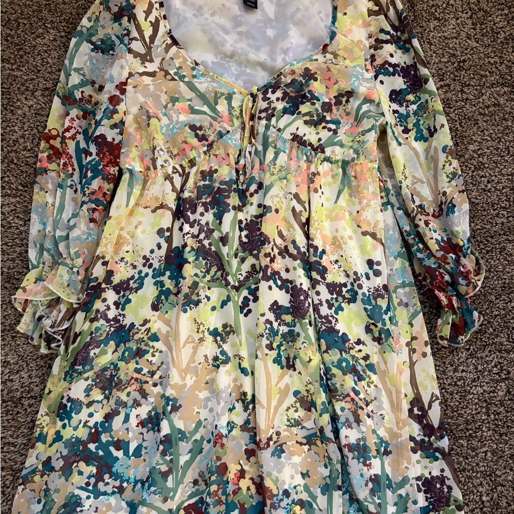 H&M Multicolor Floral Blouse